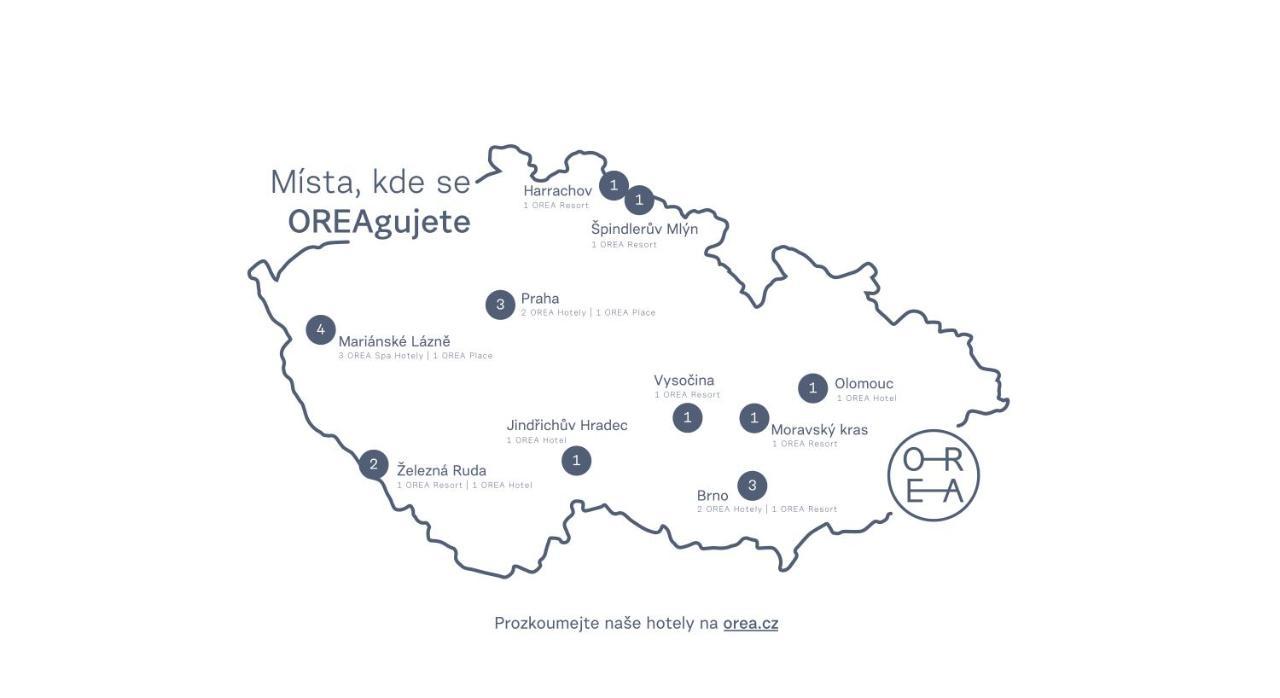 Orea Resort Panorama Moravsky Kras Blansko Buitenkant foto